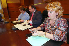 Firma del convenio con Colega