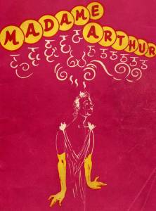 PROGRAMA DE MANO DEL MADAME ARTHUR de PAR�S&nbsp;